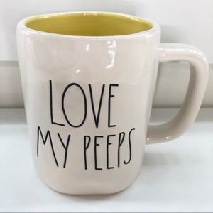 NEW Rae Dunn LOVE MY PEEPS Mug